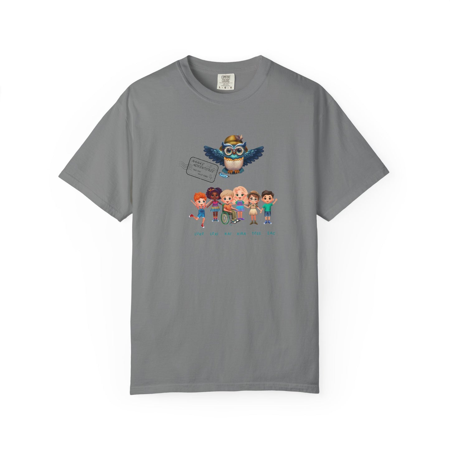 Nana’s Adventures Character’s Unisex T-Shirt