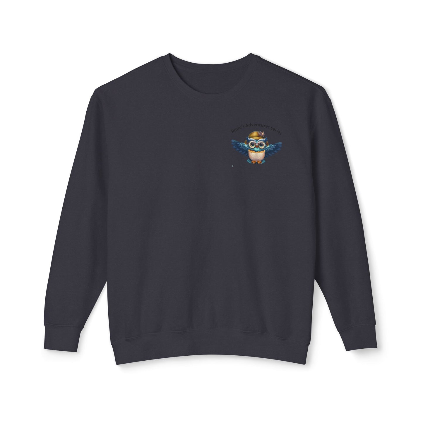 Nana’s Adventures Chest Print Crewneck Sweatshirt