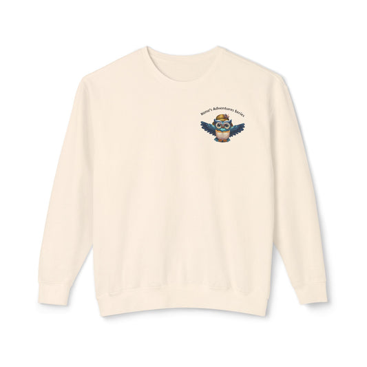 Nana’s Adventures Chest Print Crewneck Sweatshirt