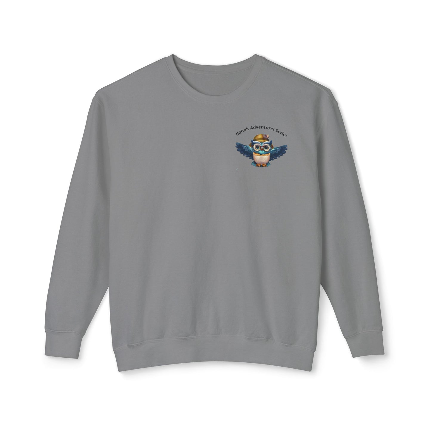 Nana’s Adventures Chest Print Crewneck Sweatshirt