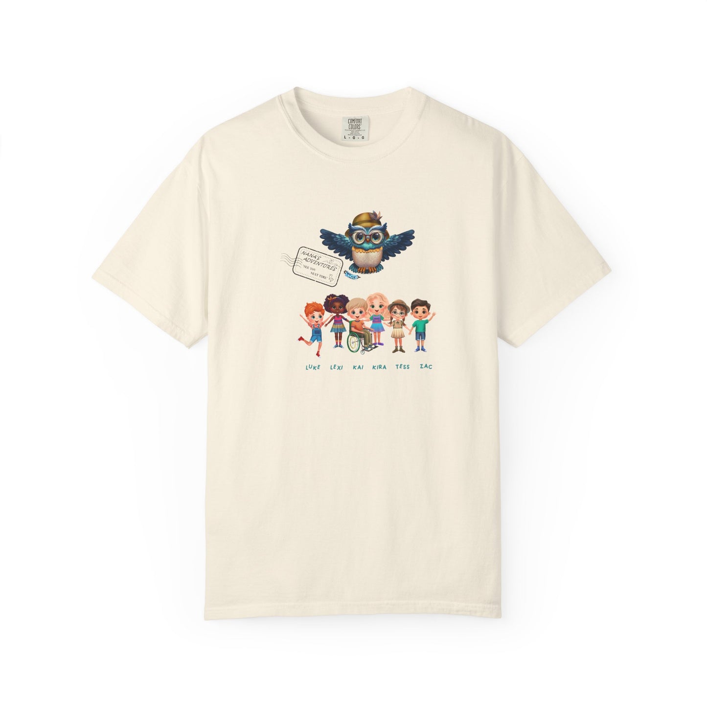 Nana’s Adventures Character’s Unisex T-Shirt