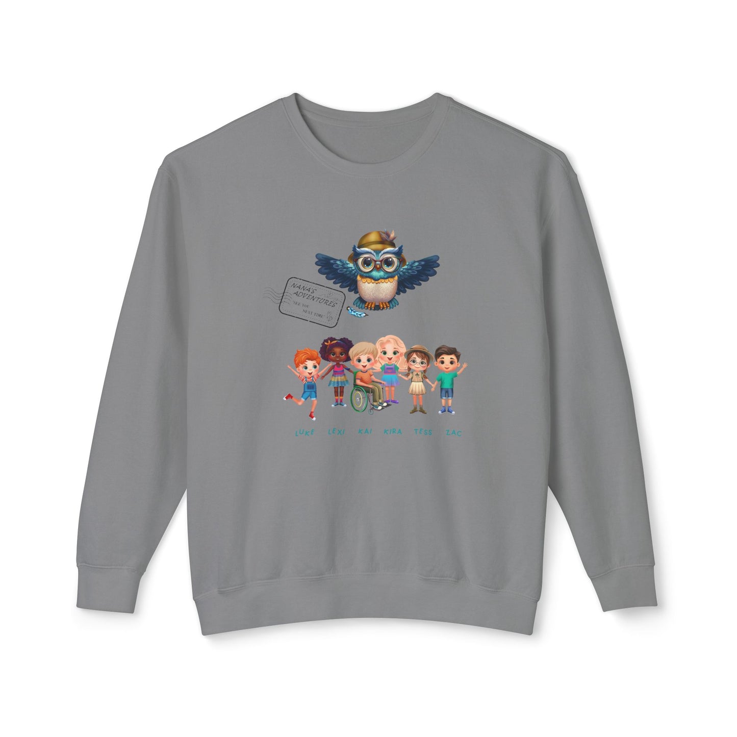 Nana's Adventures Characters Crewneck Sweatshirt