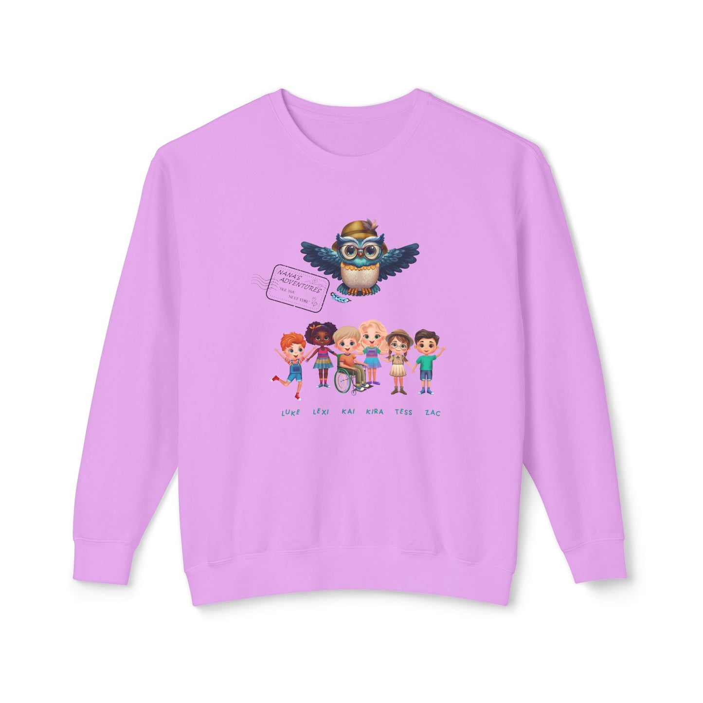 Nana's Adventures Characters Crewneck Sweatshirt
