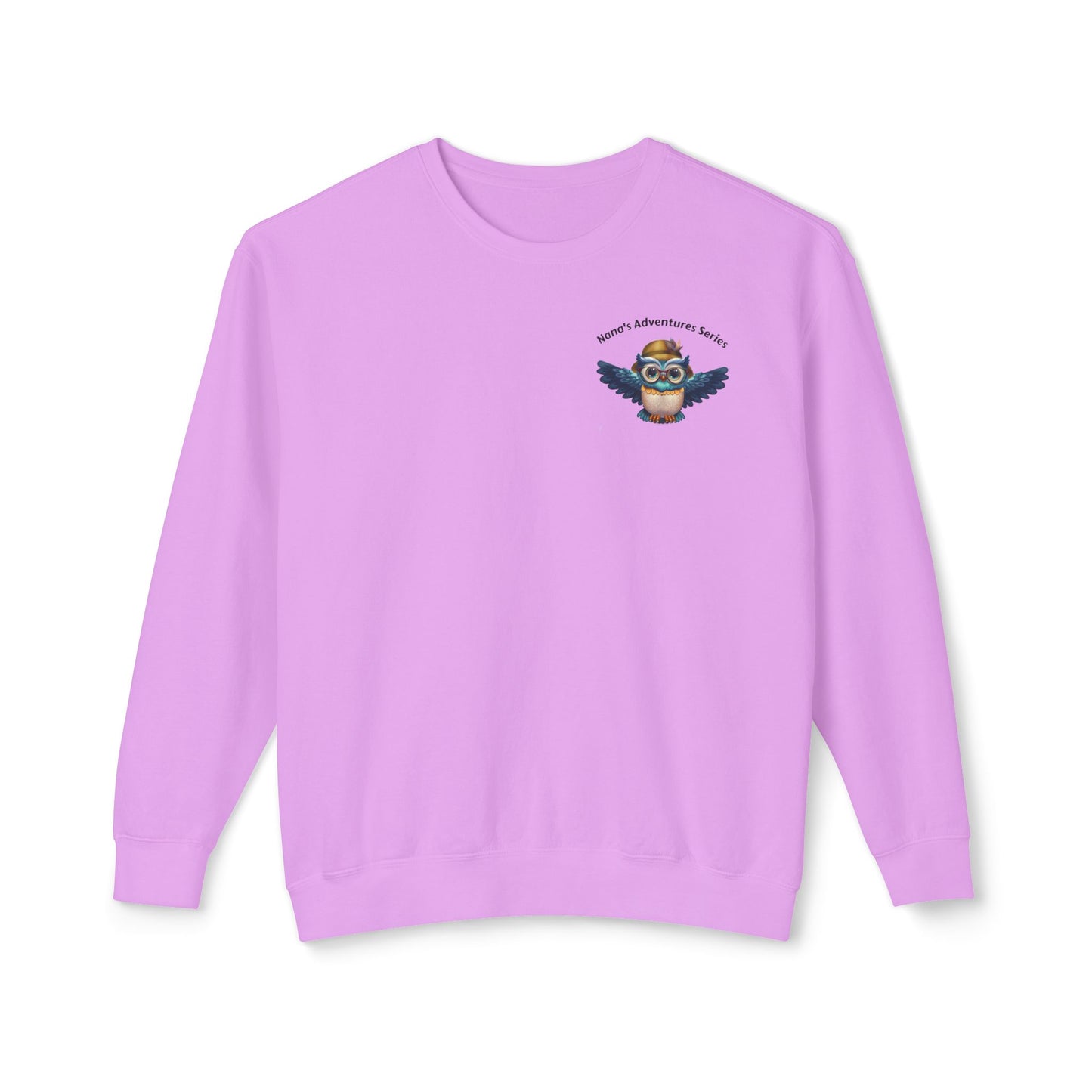 Nana’s Adventures Chest Print Crewneck Sweatshirt