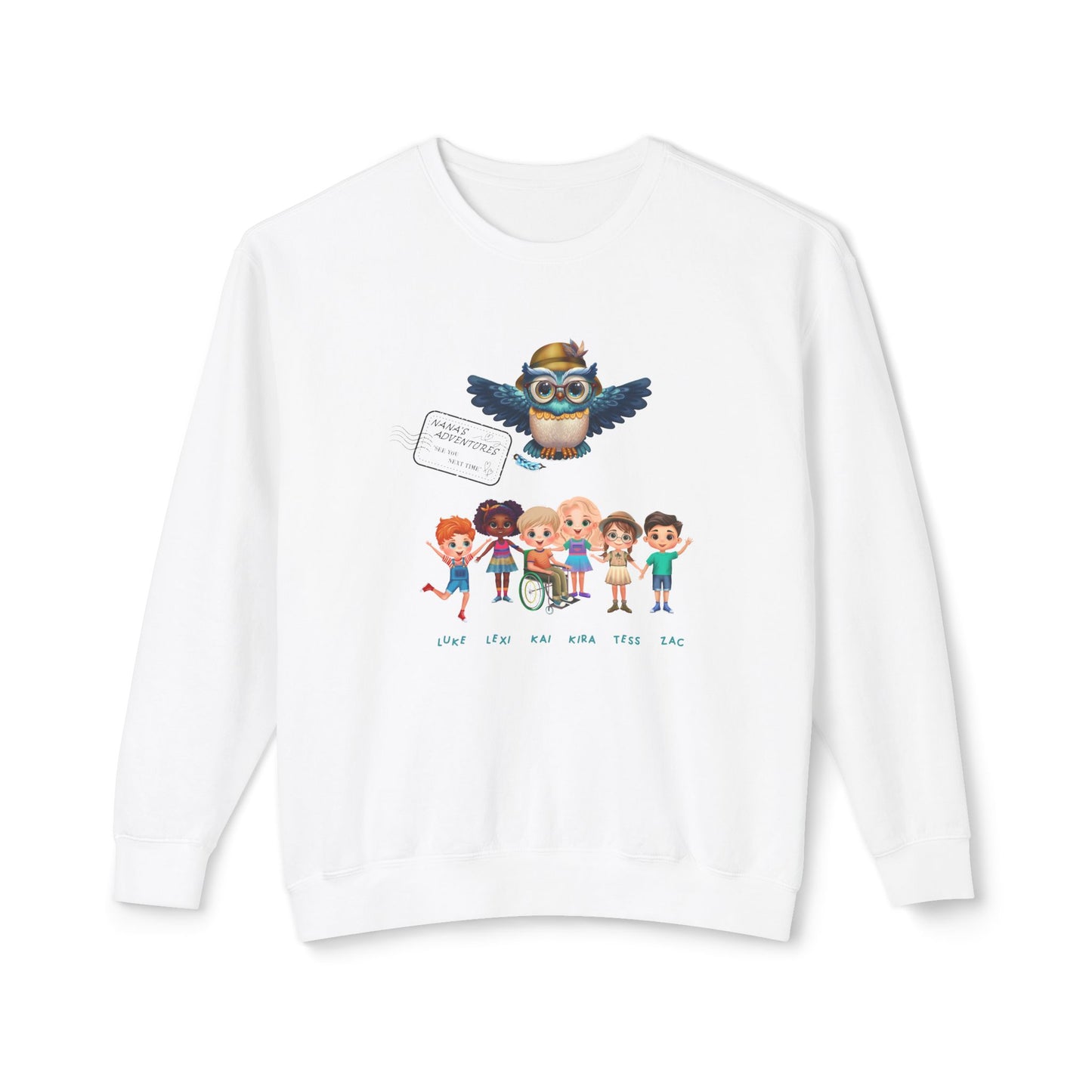 Nana's Adventures Characters Crewneck Sweatshirt