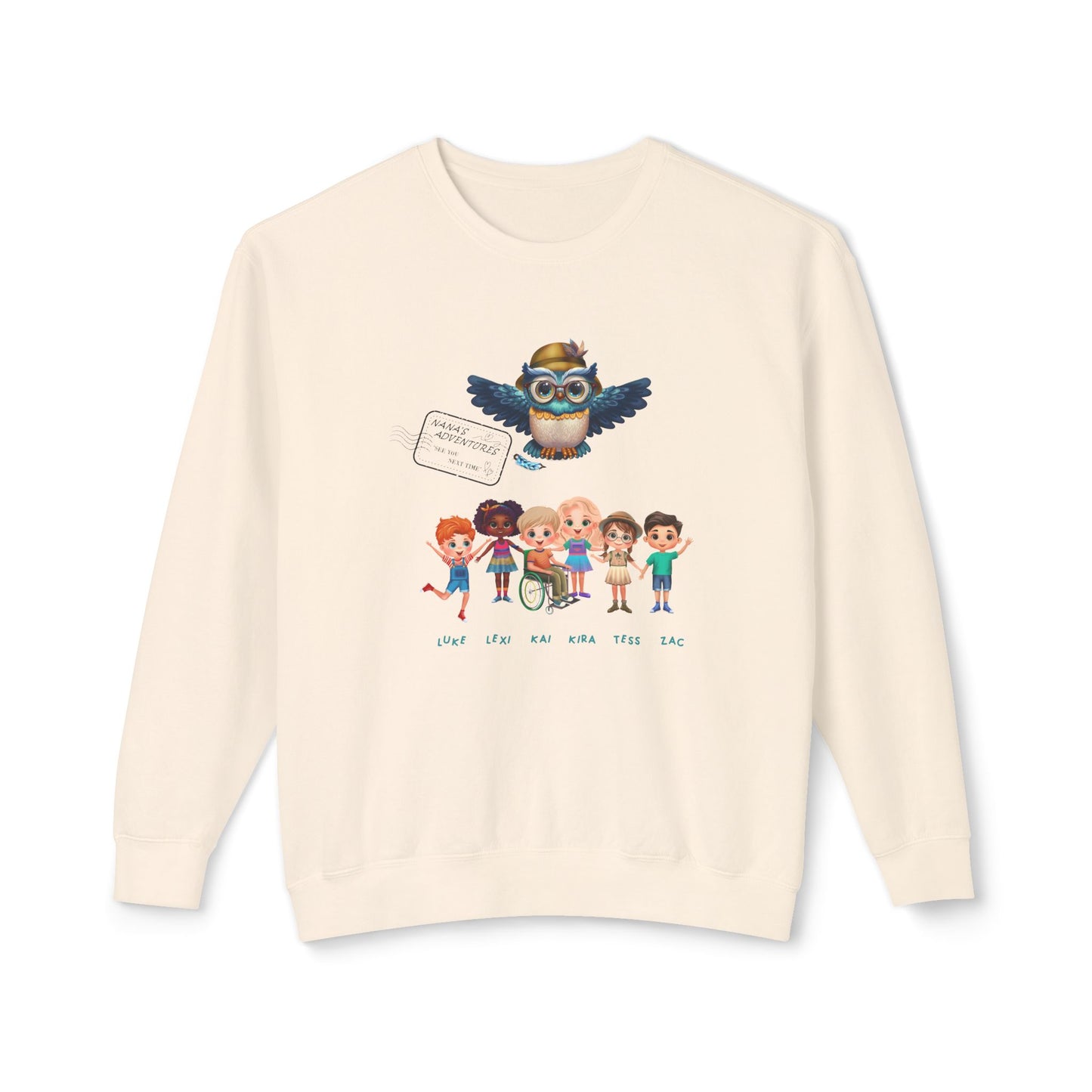 Nana's Adventures Characters Crewneck Sweatshirt