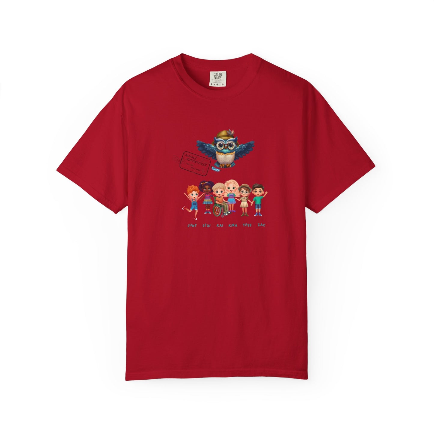 Nana’s Adventures Character’s Unisex T-Shirt