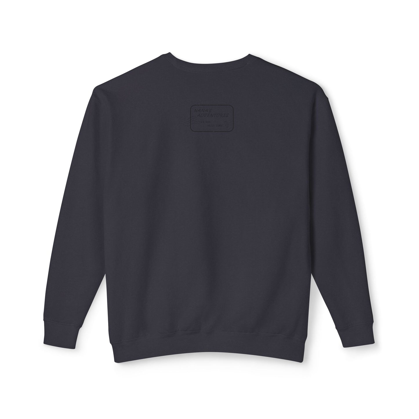Nana’s Adventures Chest Print Crewneck Sweatshirt