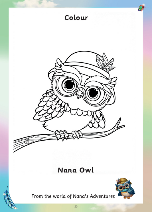 Nana’s Little Explorer, Adventure Activity Book