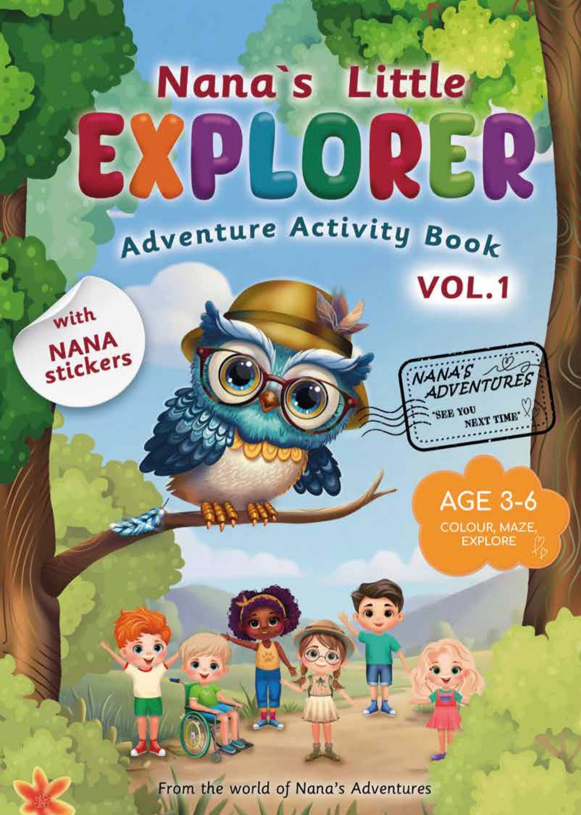 Nana’s Little Explorer, Adventure Activity Book