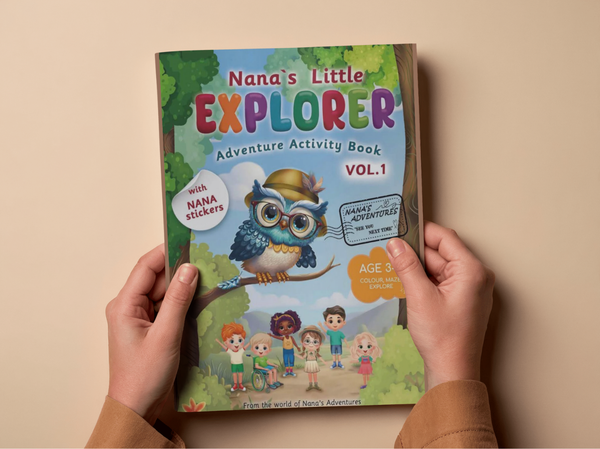 Nana’s Little Explorer, Adventure Activity Book