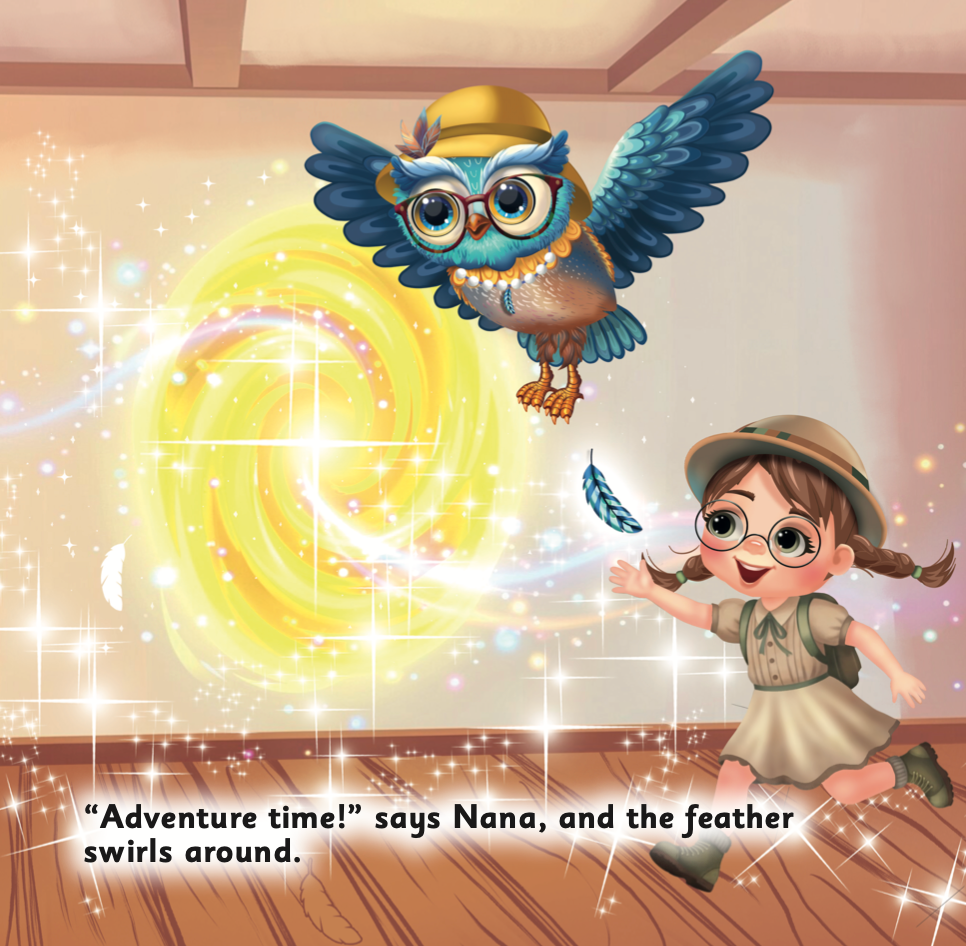 Nana's Magic Feather — Nana's Adventures Book 2